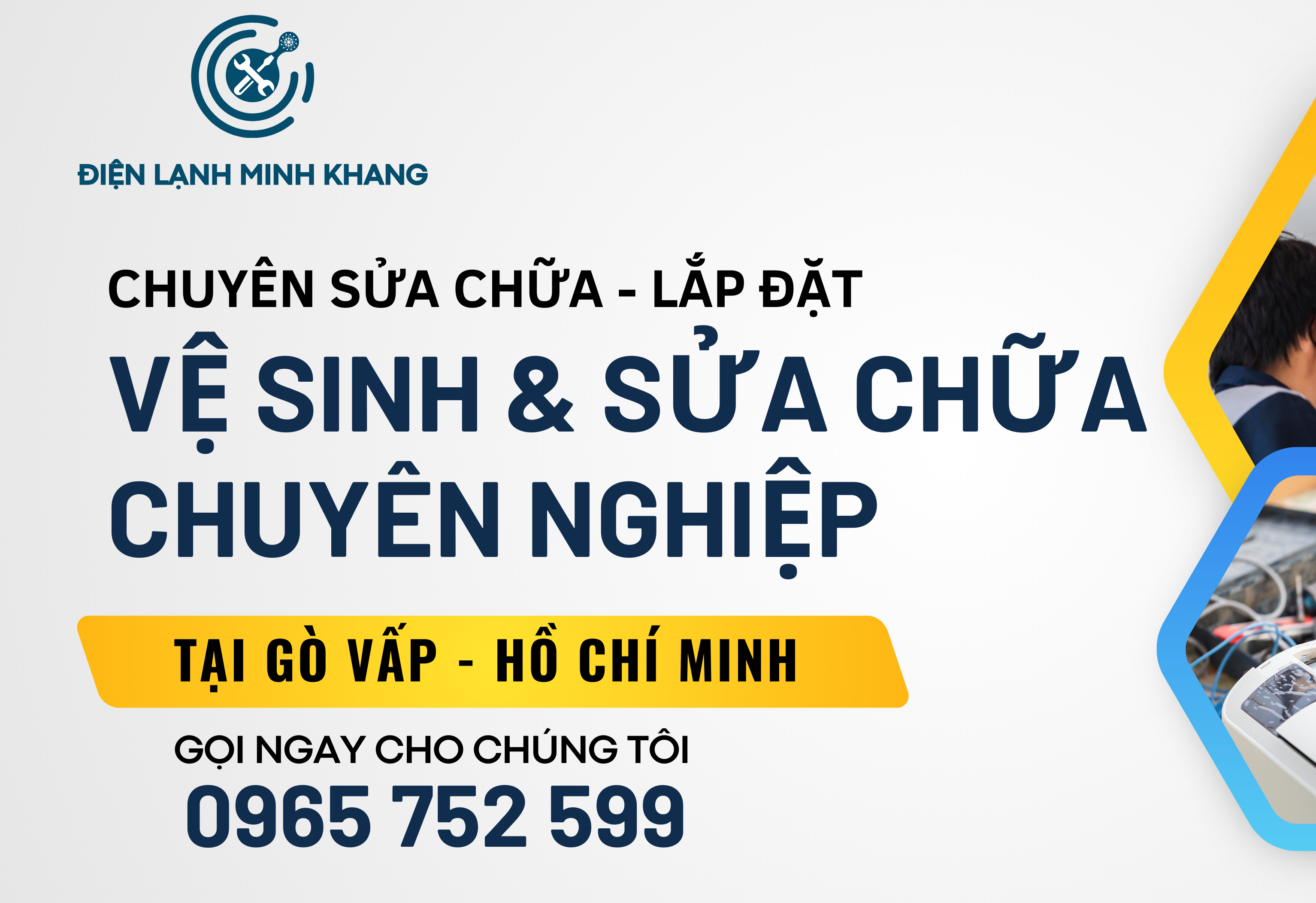 [ Địa Chỉ ] Sửa chữa máy lạnh, vệ sinh máy lạnh uy tín tại Gò Vấp – Hồ Chí Minh.