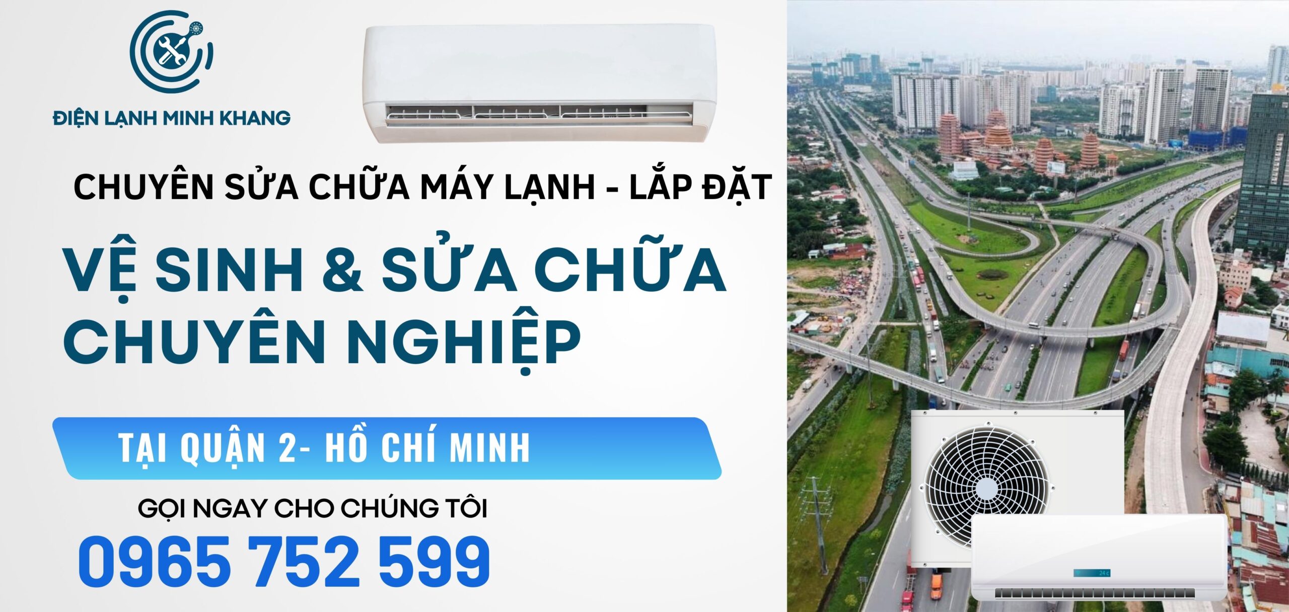 Địa Chỉ Vệ Sinh - Sửa Chữa Máy Lạnh Uy Tín Quận 2 Giá Rẻ Chất Lượng