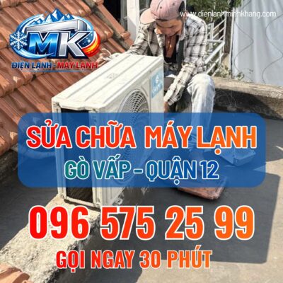 BẢNG BÁO GIÁ VỆ SINH MÁY LẠNH QUẬN 12 – GÒ VẤP GIÁ RẺ, UY TÍN